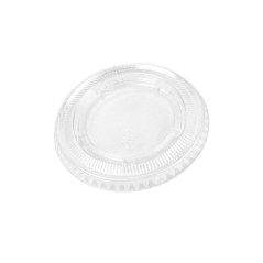 Tapas para Tarrinas Ø 7,4 cm PET Transparente (2500 Unid.)