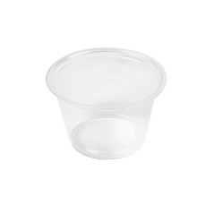 Tarrinas Microondas 120 ml Transparente PP (2500 Unid.)