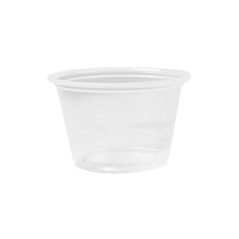 Récipients Micro-ondables 120 ml Transparent PP (2500 Unités)