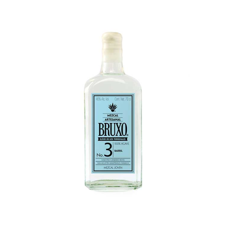 Mezcal Bruxo No 3 Barril 700ml | Carácter Único