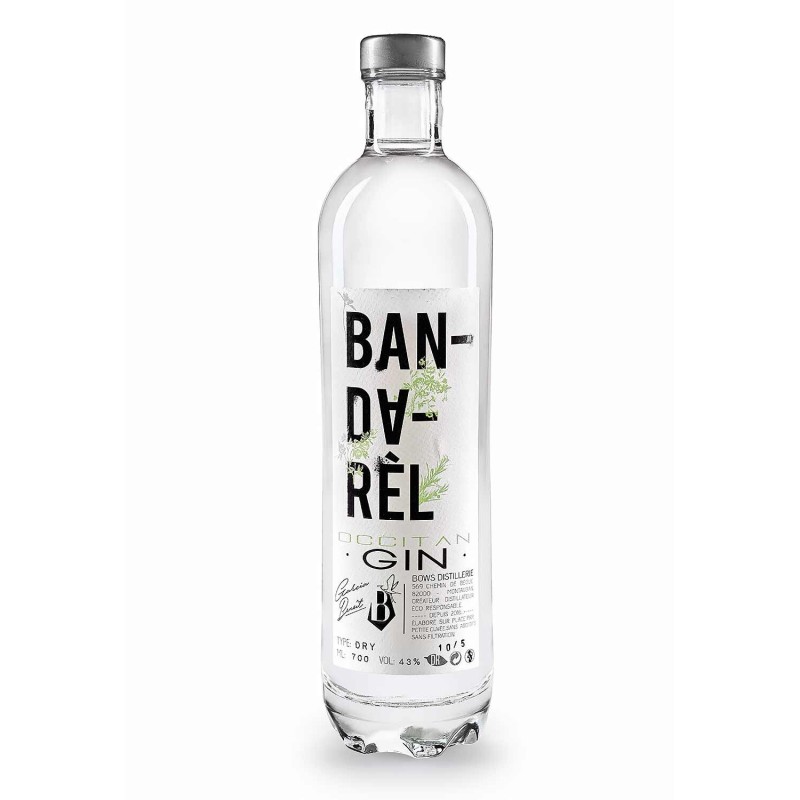 BOWS Gin Bandarèl 700ml 43%