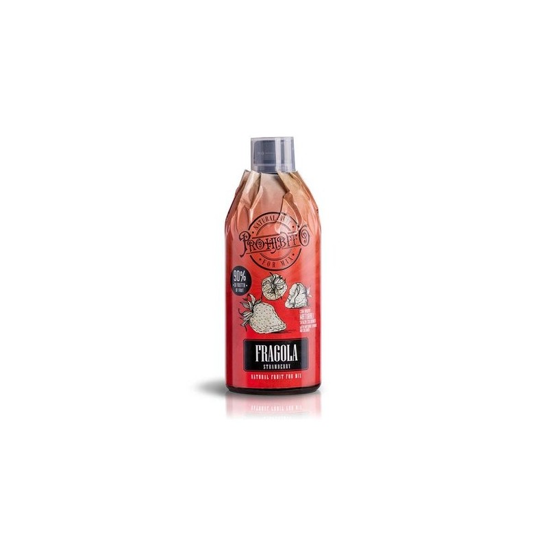 Prohibito Purée de Fraise 750ml | Fruit Naturel pour Cocktails Prohibito Purée de Fraise 750ml | Fruit Naturel pour Cocktails