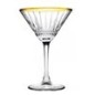 Verre à Martini Elysia Gold 220ml Verre à Martini Elysia Gold 220ml