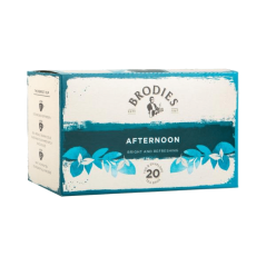 Té Brodies Afternoon – Té Negro Suave 20 Bolsas