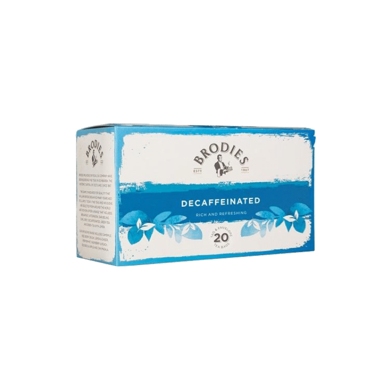 Brodies Decaffeinated Tea 20 Bags x 2 g Brodies Decaffeinated Tea 20 Bags x 2 g