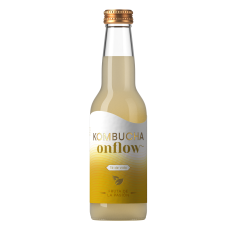 Kombucha Onflow Fruta de la Pasión 33cl | Refresco Ecológico