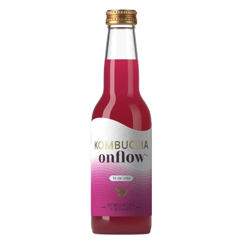 Kombucha Onflow Remolacha y Mango 33cl