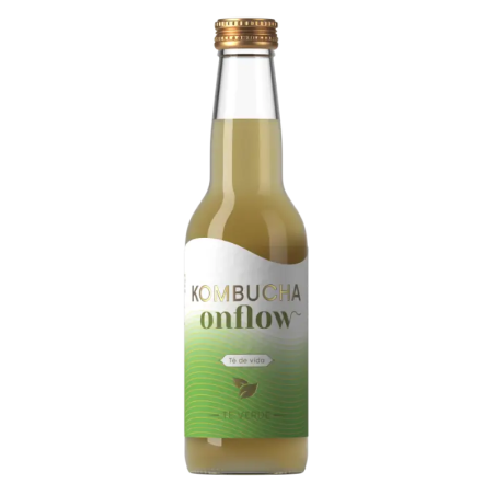 Kombucha Onflow Té Verde 33cl | El Probiótico Más Puro