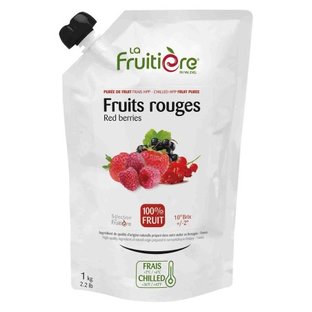 Purée de Fruits Rouges Frais La Fruitière 1kg | PBC Market