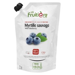 La Fruitière Fresh Wild Blueberry Puree 1kg | PBC Market