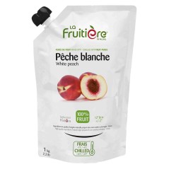 Puré de Melocotón Blanco Fresco La Fruitière 1kg | PBC Marke