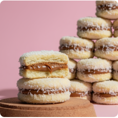 Montana Maicena Alfajor | Traditional Dulce de Leche & Coconut