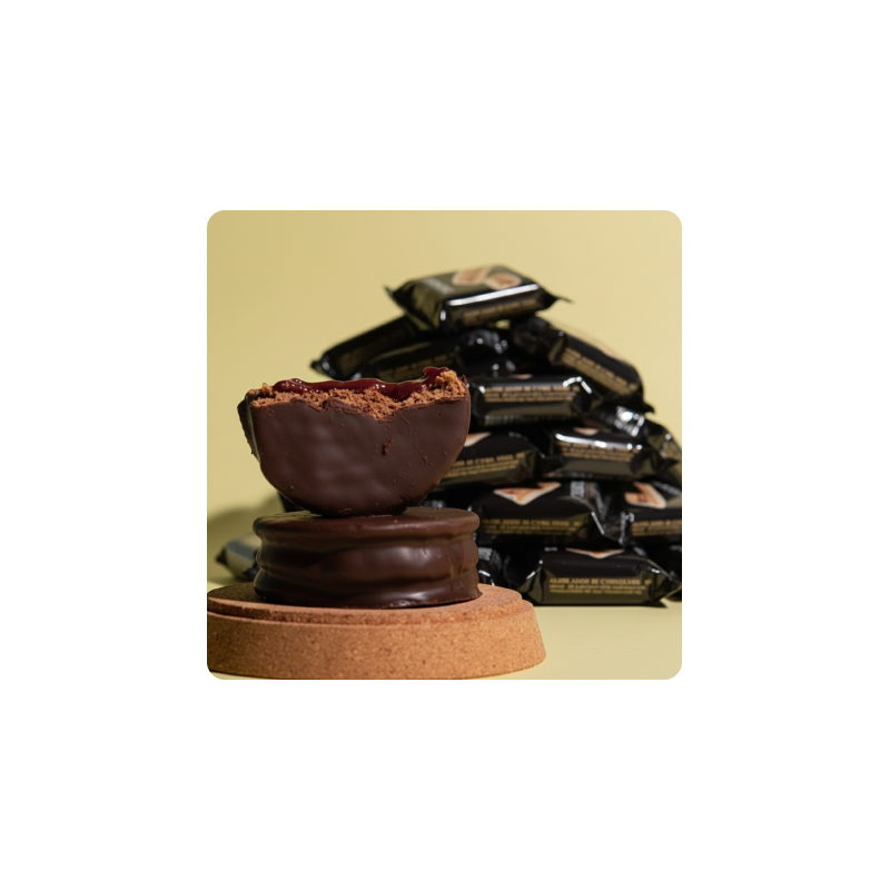 Montana Dark Alfajor – Dark Chocolate & Dulce de Leche