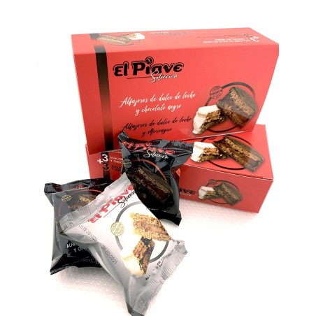 Alfajores Mixtos El Piave Selección – Caja de 6 Unidades