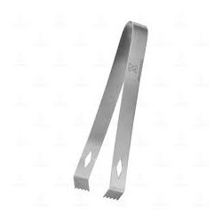 Ice Tongs St. Steel With Teeth