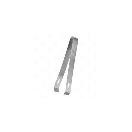 Stainless Steel Ice Tongs with Teeth – Professional Bar Tool