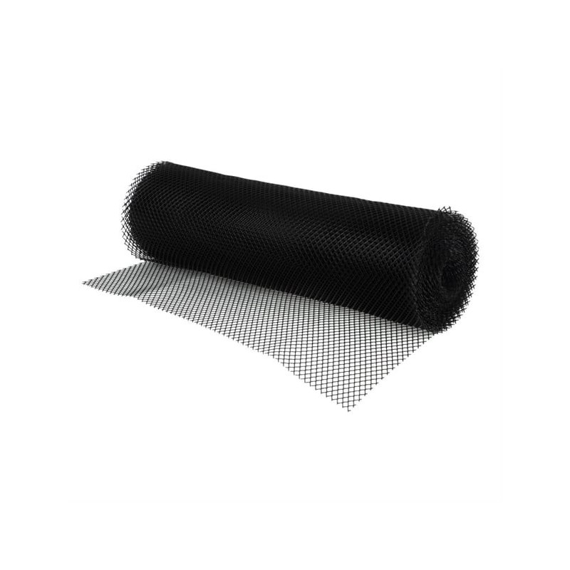 Shelf Liner Deluxe Clear Black 300x60cm