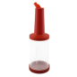 Contenedor para Zumos 1L Rojo Transparente