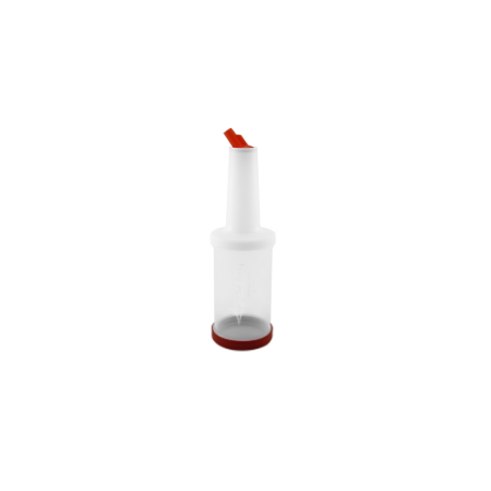 Botella Contenedor de Zumo Roja