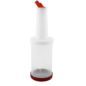 Juice Container 1L Red Spout
