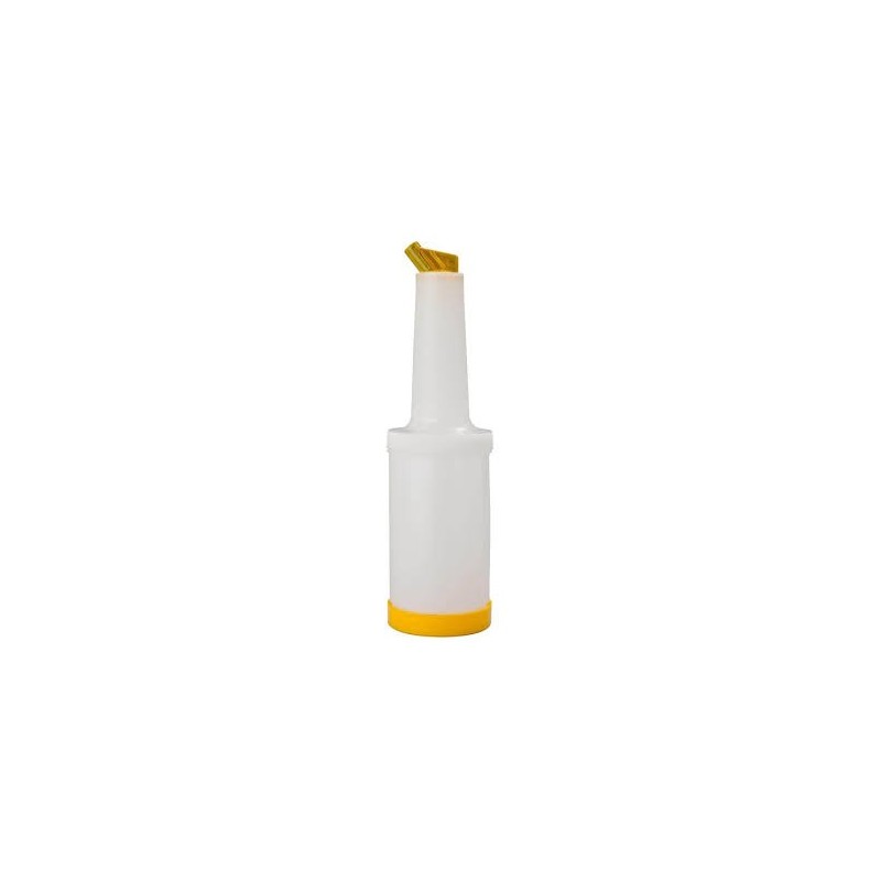 Contenedor de Zumo 1L Amarillo Transparente