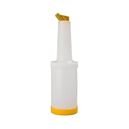 1L Yellow Juice Container | Professional Bar Pouring Bottle