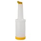 Conteneur à Jus 1L Jaune Transparent