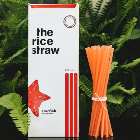 Rice Straw Starfish For Long Drinks 200uds