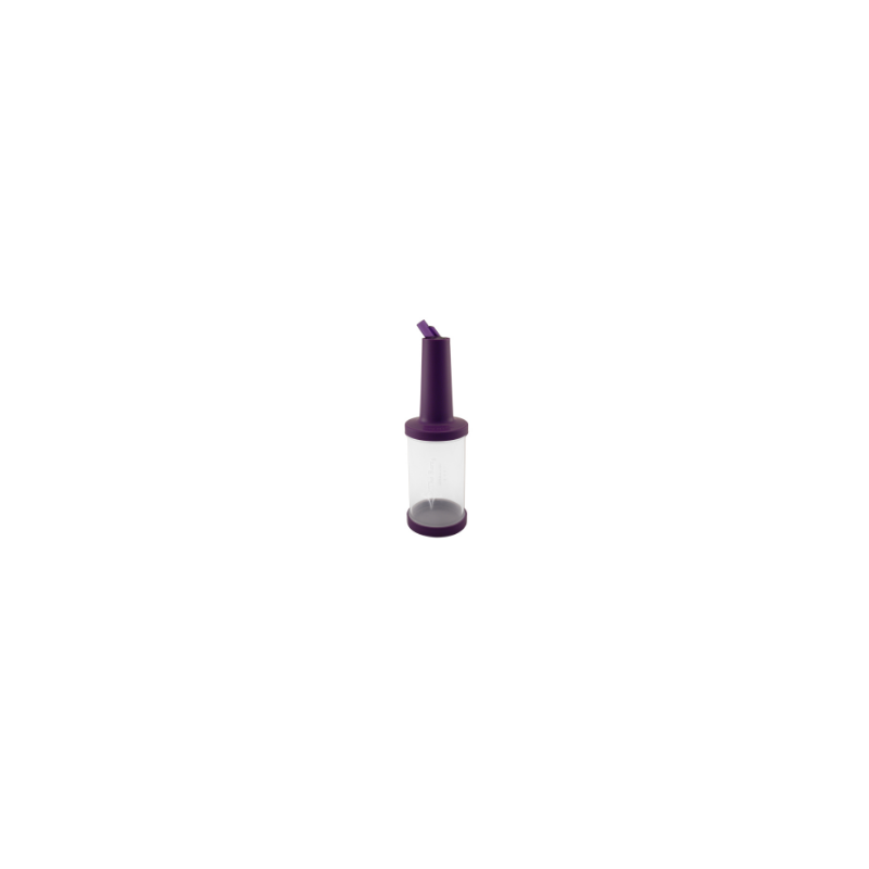 1L Purple Transparent Juice Container