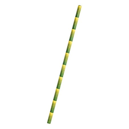 Pajitas Papel Diseño Bambú Tropical Ecológico