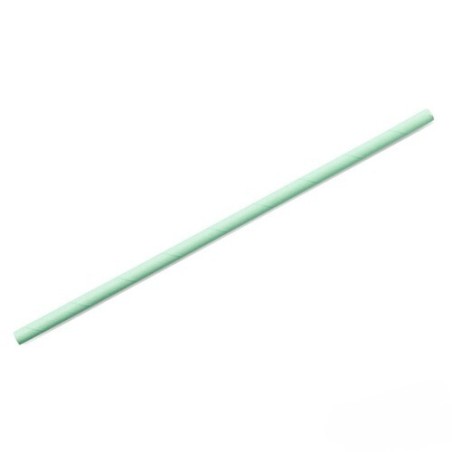 Green Paper Straws 500 pcs Biodegradable