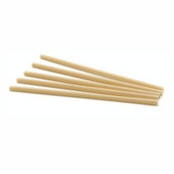 Wooden straws 6x230mm 500pcs