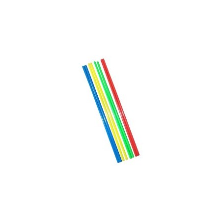 Very Wide Coloured Plastic Straws 200pcs