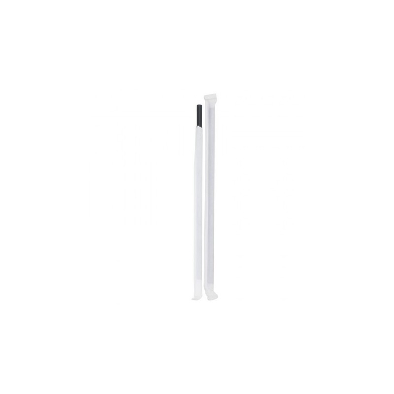 Pajitas de Papel con Funda PLA (500 uds)