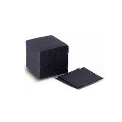 Servilletas Negras 20x20 | Elegancia para Coctelería