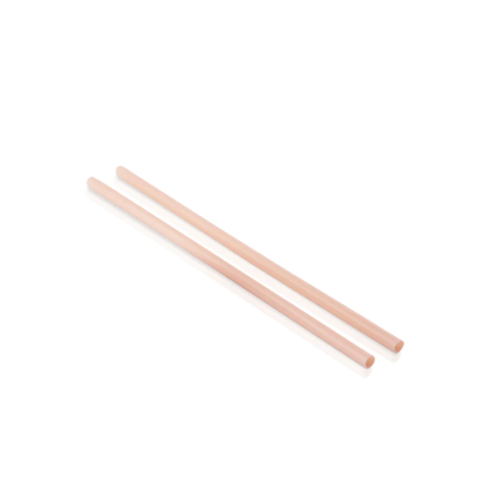 Pailles Cuivrées 23 cm | Lot de 12 Pailles Métalliques