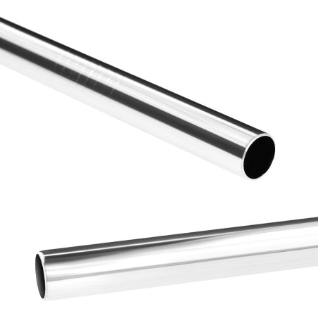 Pailles Droites Larges Acier Inoxydable | Réutilisables