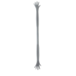 Agitador de Bebidas Manual Plateado 210mm Agitador de Bebidas Manual Plateado 210mm