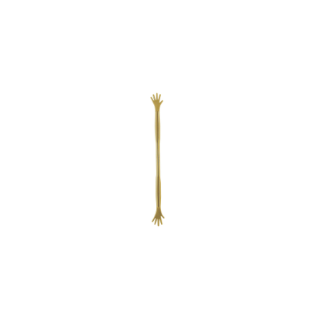 Hand Drink Stirrer Gold 210mm