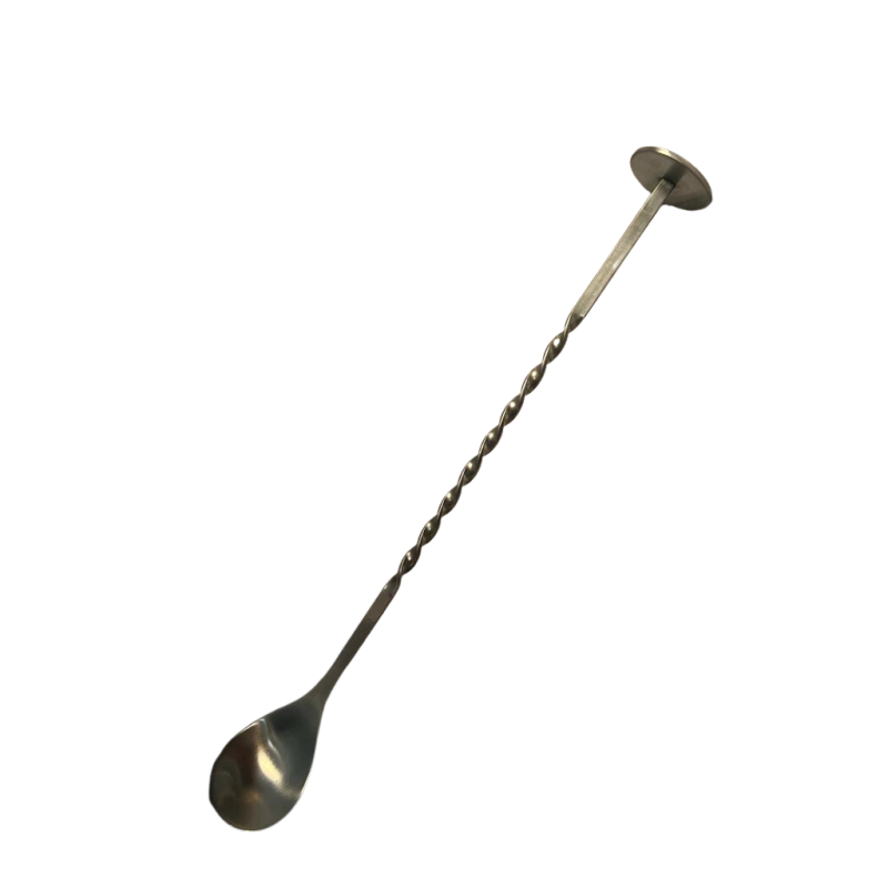 Cuchara de Bar Media Espiral Plata 30 cm