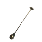 Half Spiraled Silver Bar Spoon 30cm