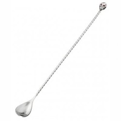 Cuchara Bar Calavera 30cm | Coctelería Gótica