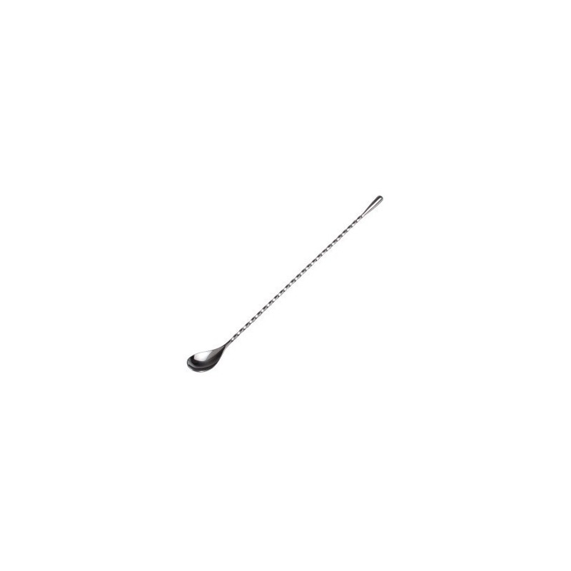 Cuchara de Bar 'Tear Drop' Espiralada Plata 40cm Cuchara de Bar 'Tear Drop' Espiralada Plata 40cm