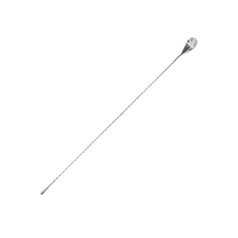 Cuchara de Bar 'Tear Drop' Espiralada Plata 50cm Cuchara de Bar 'Tear Drop' Espiralada Plata 50cm