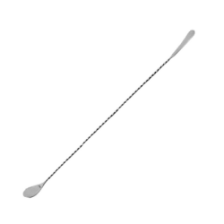 Bar Spoon Hoffman Spiraled Silver 50cm