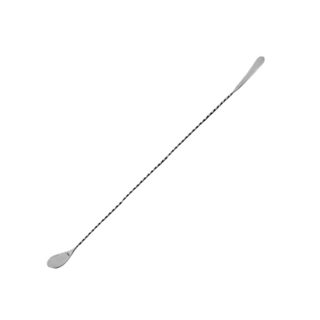 Cuillère de Bar Hoffman Spiralée Argentée 50cm
