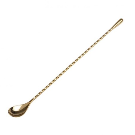 Cuchara Bar Tear Drop Oro 40cm | Extra Larga