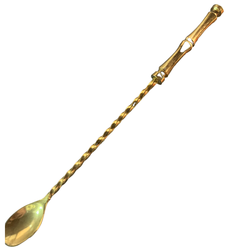 Bar Spoon Bamboo Gold 25cm