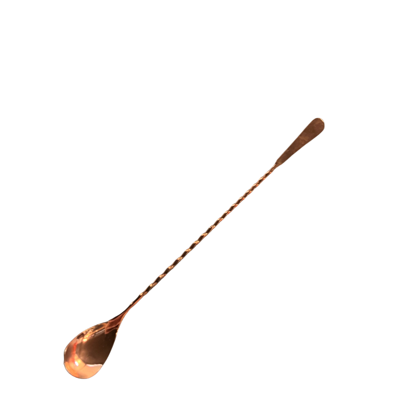 Bar Spoon Hoffman Spiraled Bronze 30cm