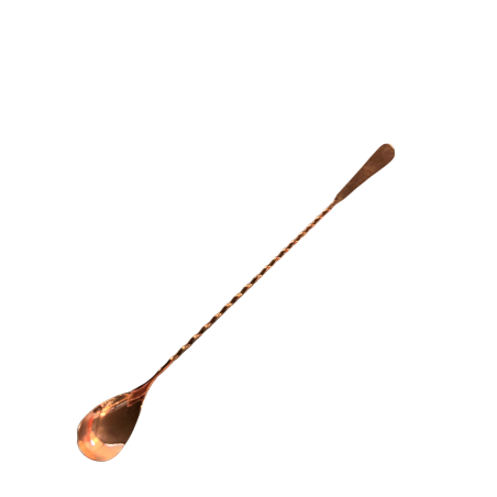 Bar Spoon Hoffman Spiraled Bronze 30cm